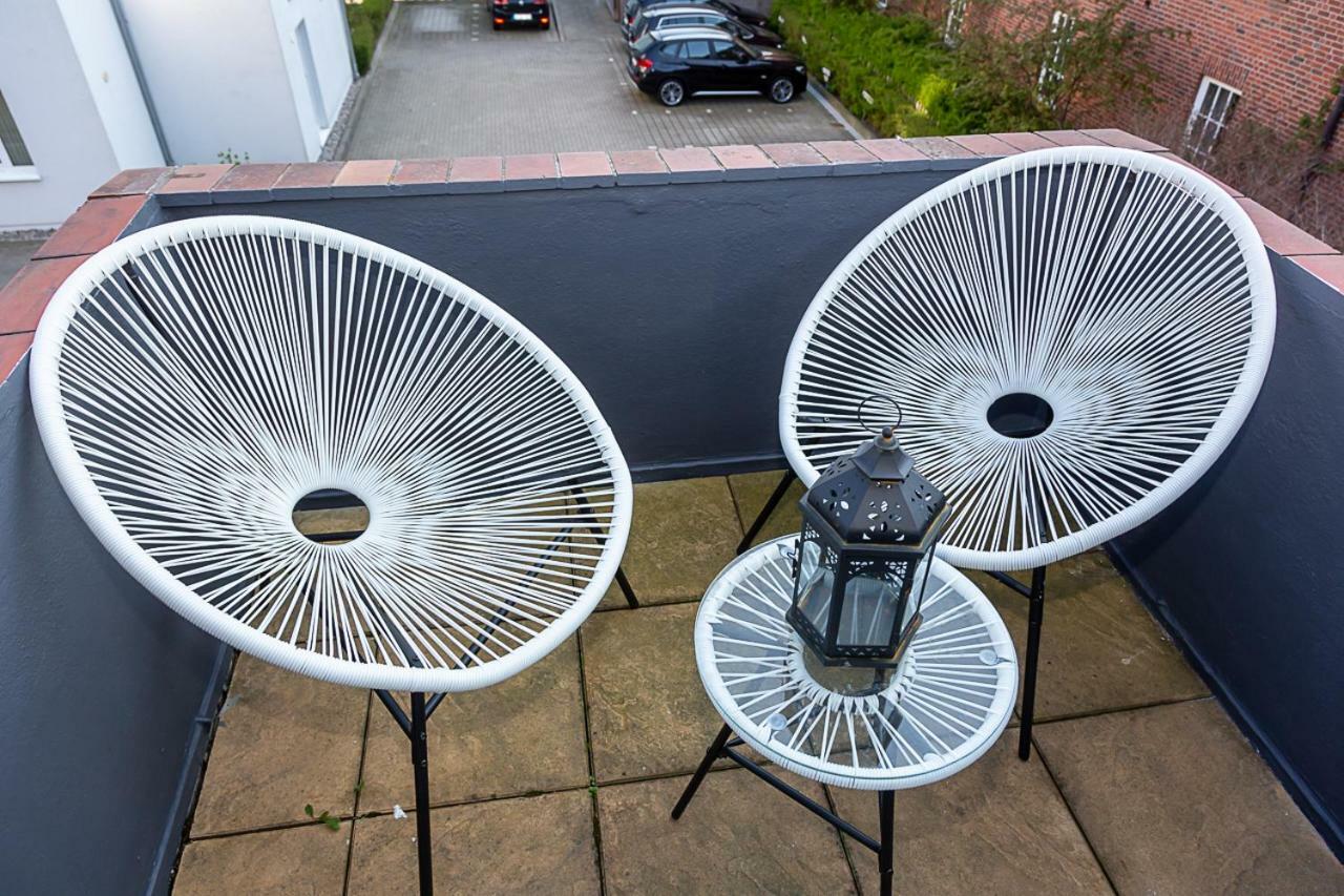 Ferienwohnung Altes Pastorat am Husumer Hafen Husum  Exterior foto